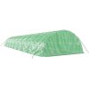 Växthus med stålram grön 90 m² vidaXL 18 x 5 x 2.3 m – miniatyr 6