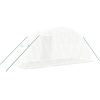 Växthus med stålram vit 10 m² vidaXL 5 x 2 x 2.3 m – miniatyr 6