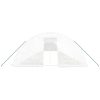 Växthus med stålram vit 100 m² vidaXL 20 x 5 x 2.3 m – miniatyr 4