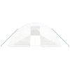 Växthus med stålram vit 110 m² vidaXL 22 x 5 x 2.3 m – miniatyr 4