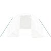 Växthus med stålram vit 12 m² vidaXL 4 x 3 x 2 m – miniatyr 4