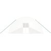 Växthus med stålram vit 144 m² vidaXL 24 x 6 x 2.85 m – miniatyr 4