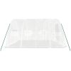 Växthus med stålram vit 20 m² vidaXL 5 x 4 x 2.3 m – miniatyr 5