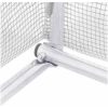 Växthus med stålram vit 20 m² vidaXL 5 x 4 x 2.3 m – miniatyr 8