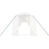 Växthus med stålram vit 44 m² vidaXL 22 x 2 x 2 m – miniatyr 4
