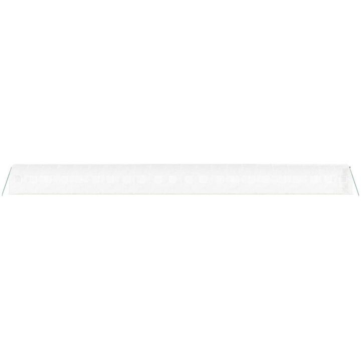 Växthus med stålram vit 44 m² vidaXL 22 x 2 x 2 m – bild 5