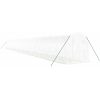 Växthus med stålram vit 48m² vidaXL 24 x 2 x 2 m – miniatyr 3