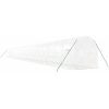Växthus med stålram vit 48m² vidaXL 24 x 2 x 2 m – miniatyr 6
