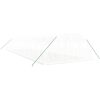 Växthus med stålram vit 56 m² vidaXL 14 x 4 x 2 m – miniatyr 3