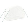 Växthus med stålram vit 6 m² vidaXL 3 x 2 x 2 m – miniatyr 6