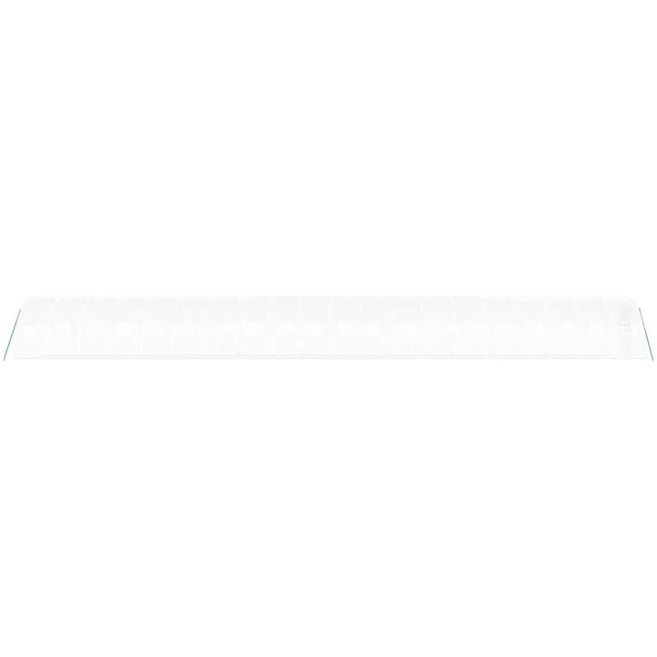 Växthus med stålram vit 60 m² vidaXL 20 x 3 x 2 m – bild 5