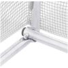 Växthus med stålram vit 72 m² vidaXL 24 x 3 x 2 m – miniatyr 11