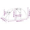 Växthus med stålram vit 8 m² vidaXL 4 x 2 x 2 m – miniatyr 12