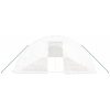 Växthus med stålram vit 80 m² vidaXL 16 x 5 x 2.3 m – miniatyr 4