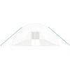 Växthus med stålram vit 84 m² vidaXL 14 x 6 x 2.85 m – miniatyr 4