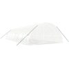Växthus med stålram vit 84 m² vidaXL 14 x 6 x 2.85 m – miniatyr 6