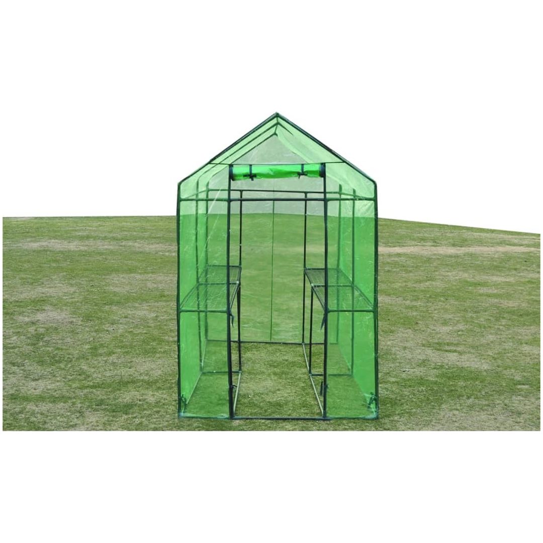 Växthus stål XL vidaXL – bild 3