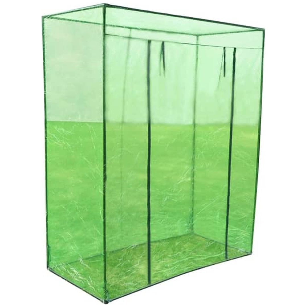 Växthus stålram PVC vidaXL – bild 2