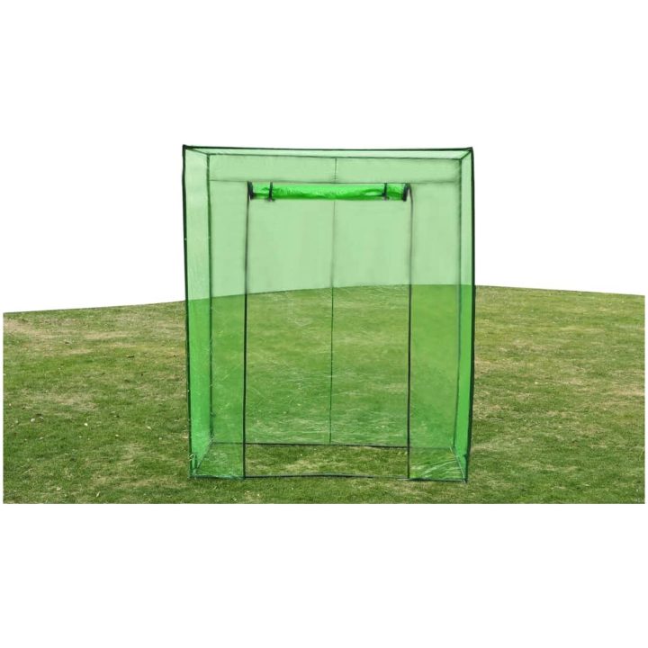 Växthus stålram PVC vidaXL – bild 3