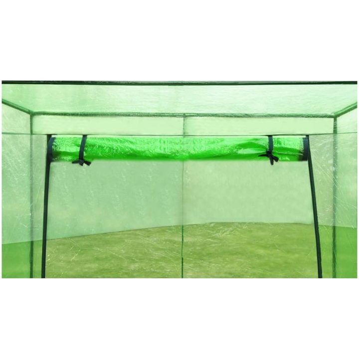 Växthus stålram PVC vidaXL – bild 4