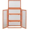 Växthus trä 75x47x109 cm vidaXL – miniatyr 4