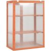 Växthus trä 75x47x109 cm vidaXL – miniatyr 7