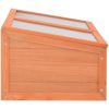 Växthus trä vidaXL 100 x 50 x 34 cm – miniatyr 5