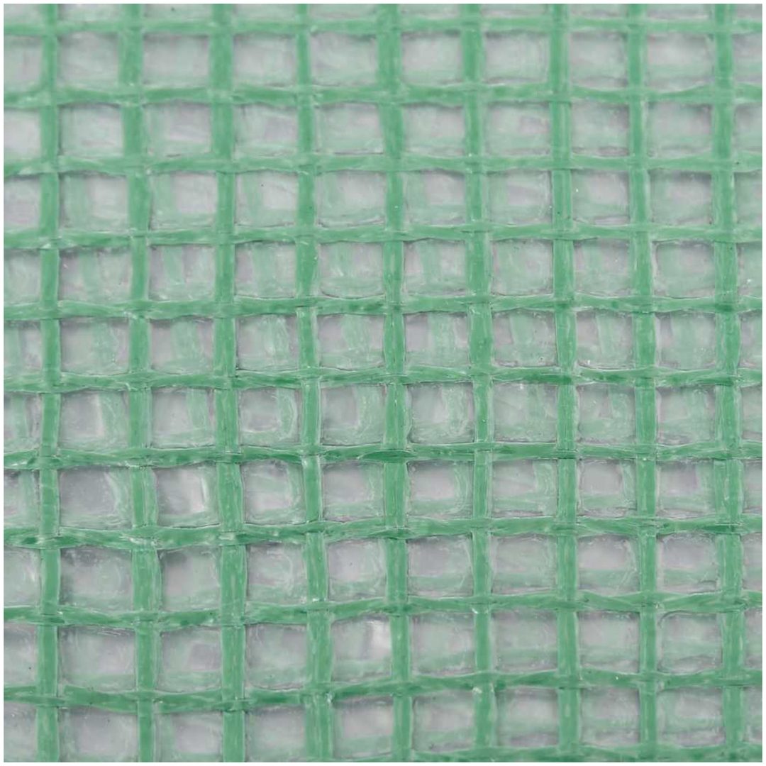 Växthusöverdrag (13,5 m²) grön vidaXL 300 x 450 x 200 cm – bild 4