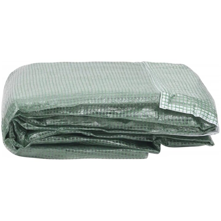 Växthusöverdrag (36 m²) grön vidaXL 300 x 1200 x 200 cm – bild 3