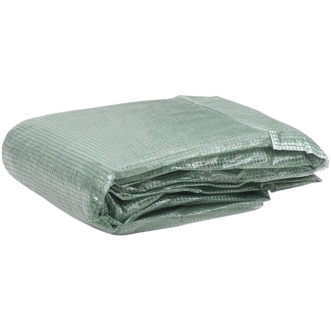 Växthusöverdrag (4,5 m²) grön vidaXL 300 x 150 x 200 cm – bild 2