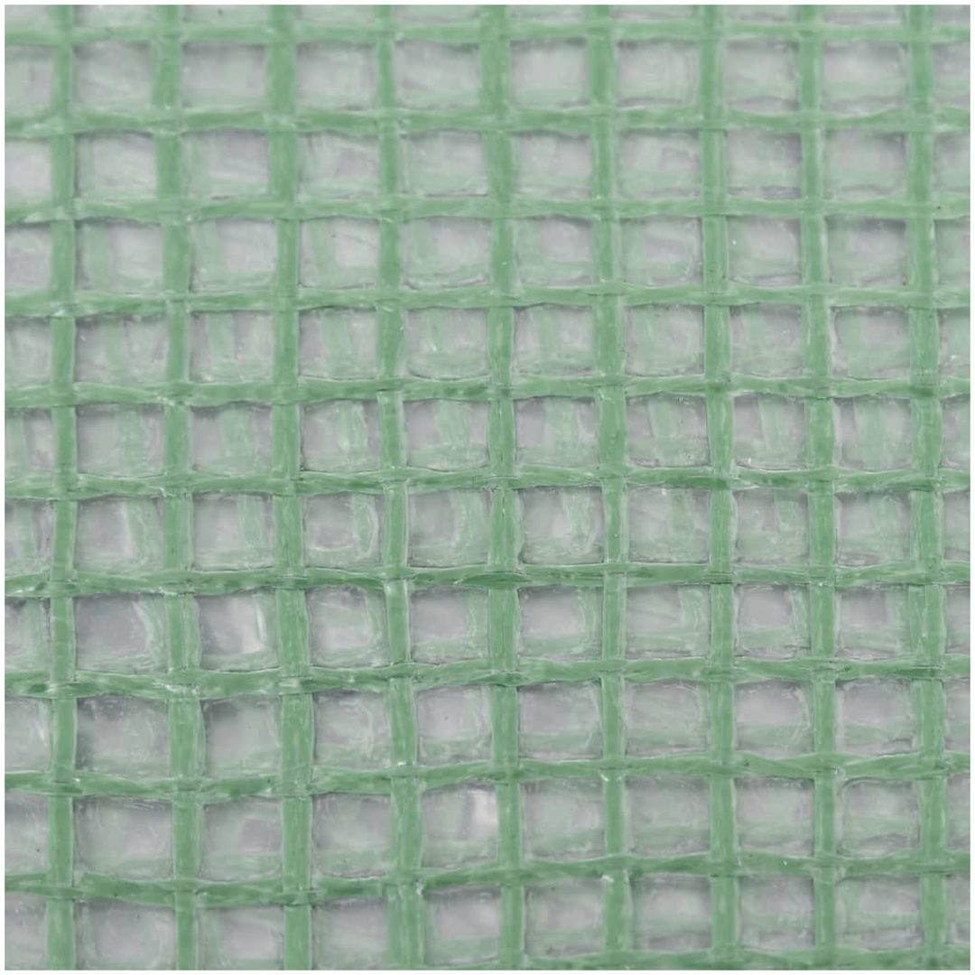 Växthusöverdrag (4,5 m²) grön vidaXL 300 x 150 x 200 cm – bild 4