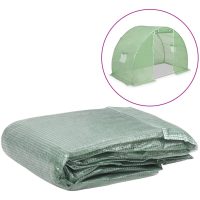 Växthusöverdrag (4,5 m²) grön vidaXL