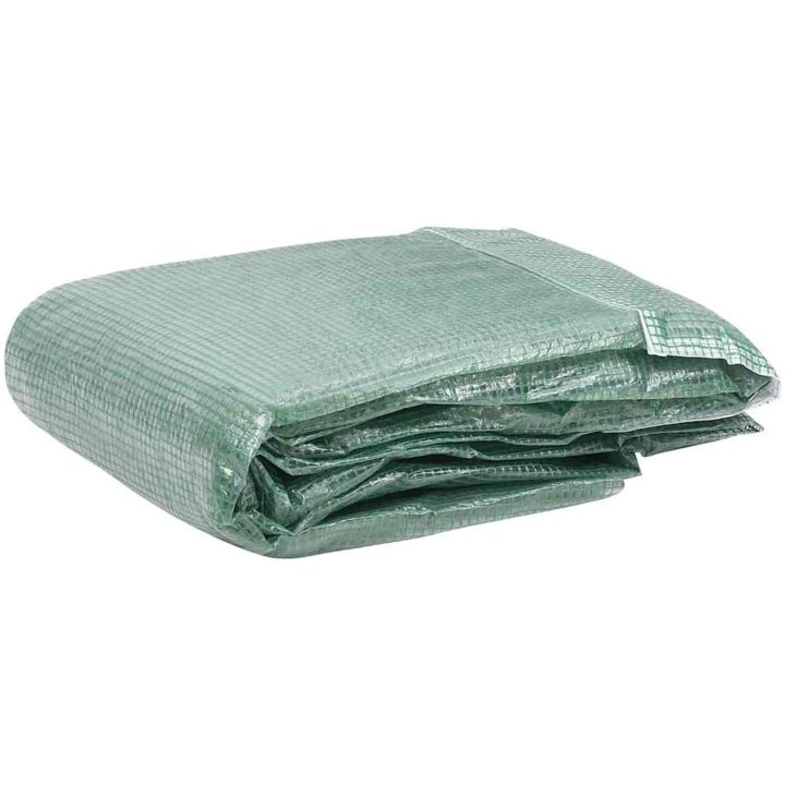 Växthusöverdrag (9 m²) grön vidaXL 200 x 450 x 200 cm – bild 2