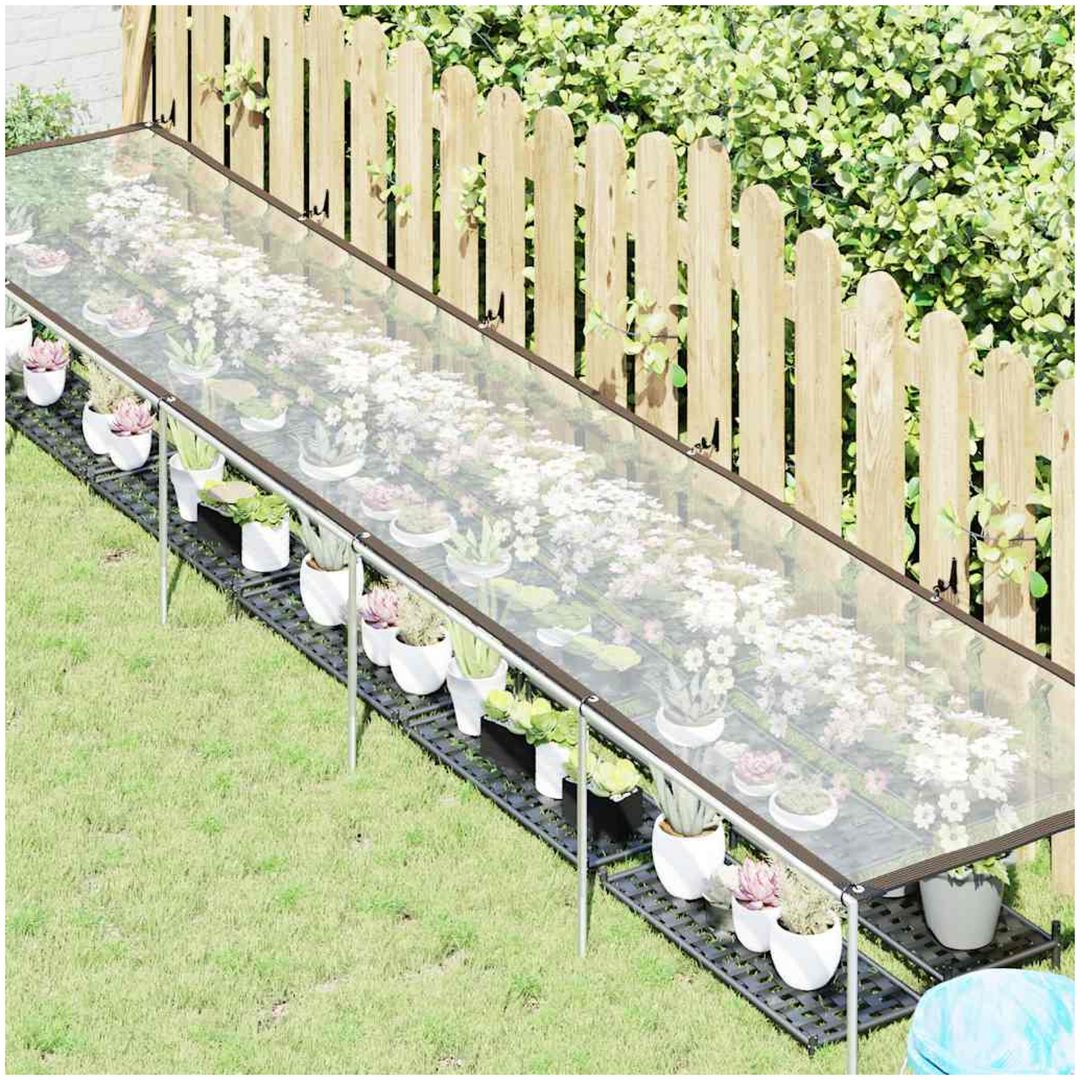 Växtskydd med öljetter polyeten vidaXL 1 x 5 m – bild 2