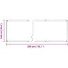 Växtskydd med öljetter PVC vidaXL 1 x 3 m – miniatyr 10