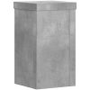 Växtställ 2 st betonggrå konstruerat trä vidaXL 10 x 10 x 18 cm – miniatyr 4