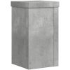Växtställ 2 st betonggrå konstruerat trä vidaXL 10 x 10 x 18 cm – miniatyr 7