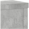 Växtställ 2 st betonggrå konstruerat trä vidaXL 10 x 10 x 18 cm – miniatyr 8