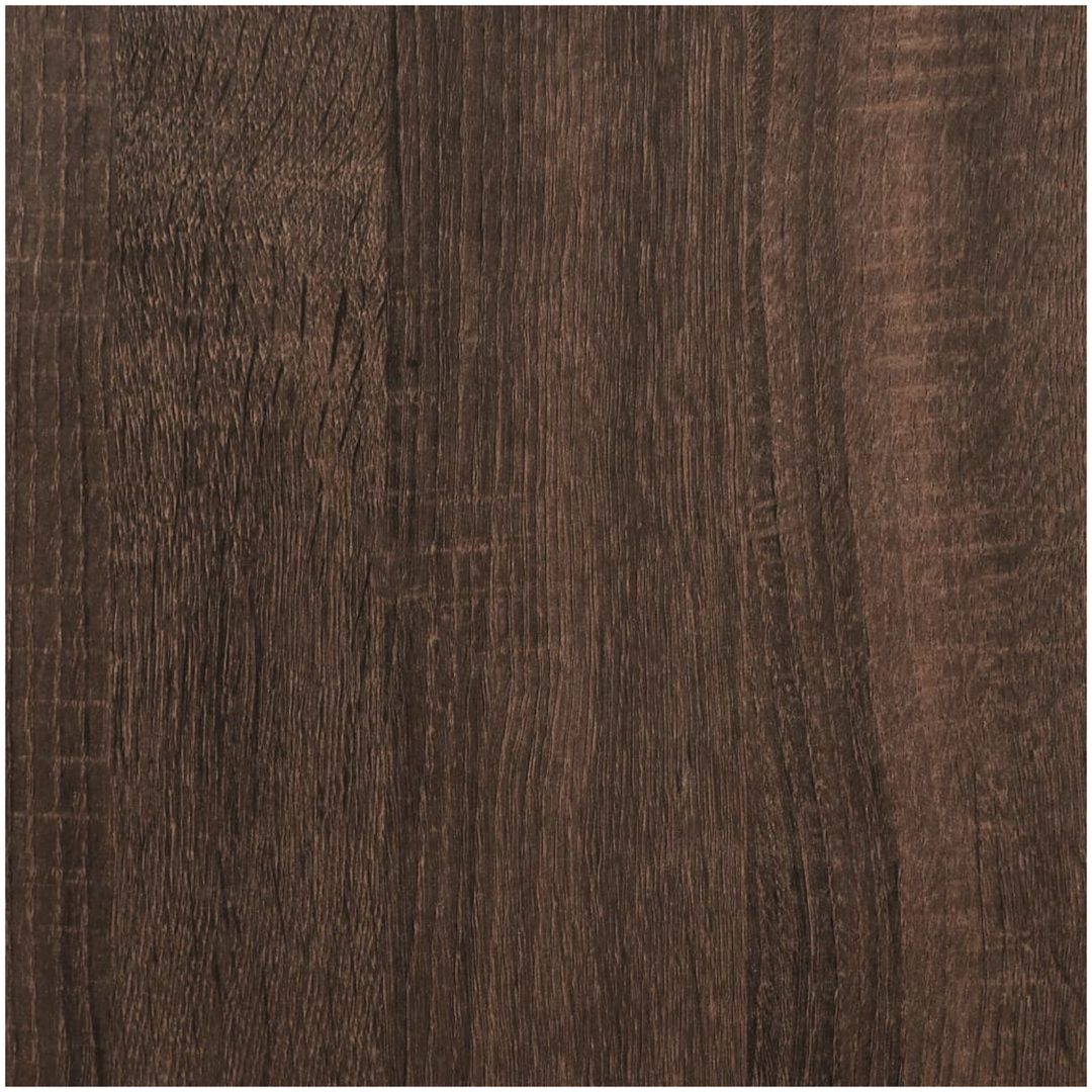 Växtställ 2 st brun ek konstruerat trä vidaXL 10 x 10 x 18 cm – bild 9