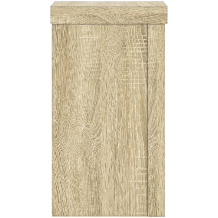 Växtställ 2 st sonoma ek konstruerat trä vidaXL 10 x 10 x 18 cm – bild 5