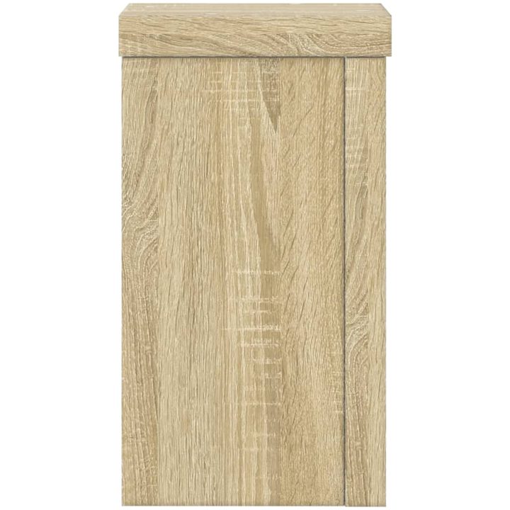 Växtställ 2 st sonoma ek konstruerat trä vidaXL 10 x 10 x 18 cm – bild 6