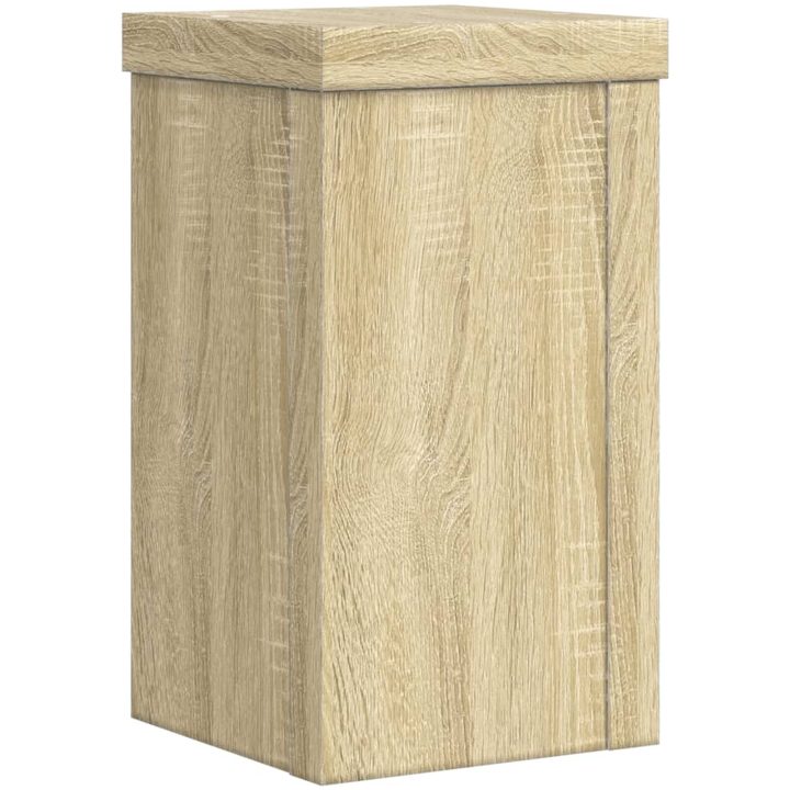 Växtställ 2 st sonoma ek konstruerat trä vidaXL 10 x 10 x 18 cm – bild 7