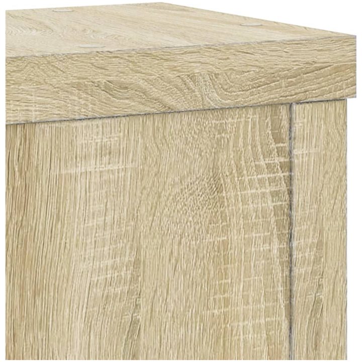 Växtställ 2 st sonoma ek konstruerat trä vidaXL 10 x 10 x 18 cm – bild 8