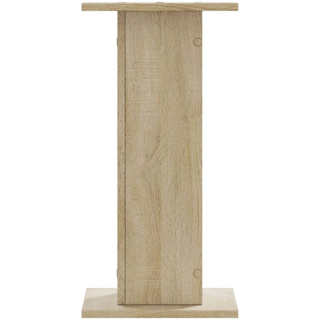 Växtställ 2 st sonoma-ek konstruerat trä vidaXL 30 x 30 x 60 cm – bild 4