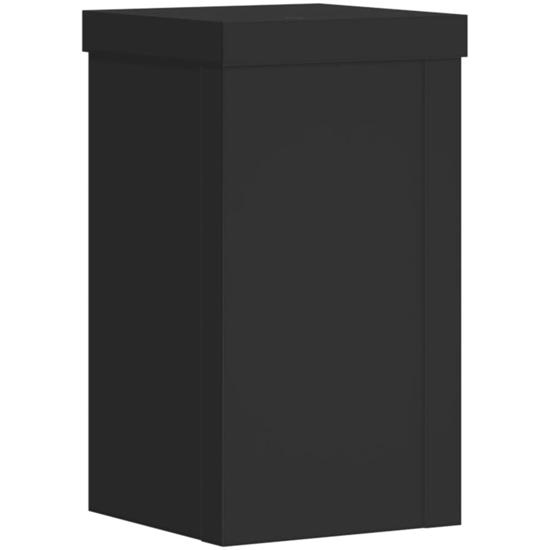 Växtställ 2 st svart konstruerat trä vidaXL 10 x 10 x 18 cm – bild 4