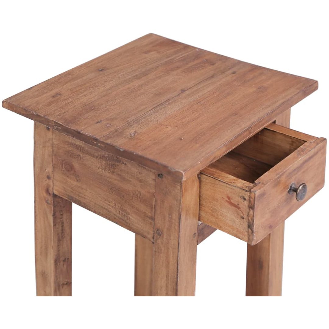 Växtställ 30x30x75 cm massivt mahognyträ vidaXL – bild 7