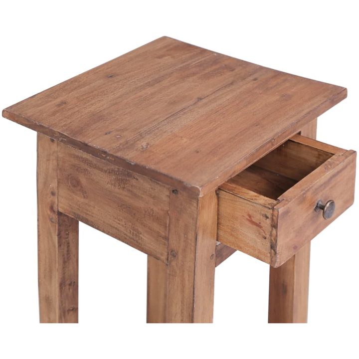 Växtställ 30x30x75 cm massivt mahognyträ vidaXL – bild 7
