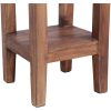 Växtställ 30x30x75 cm massivt mahognyträ vidaXL – miniatyr 8