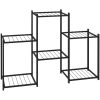 Växtställ 83x25x60 cm svart järn vidaXL – miniatyr 2
