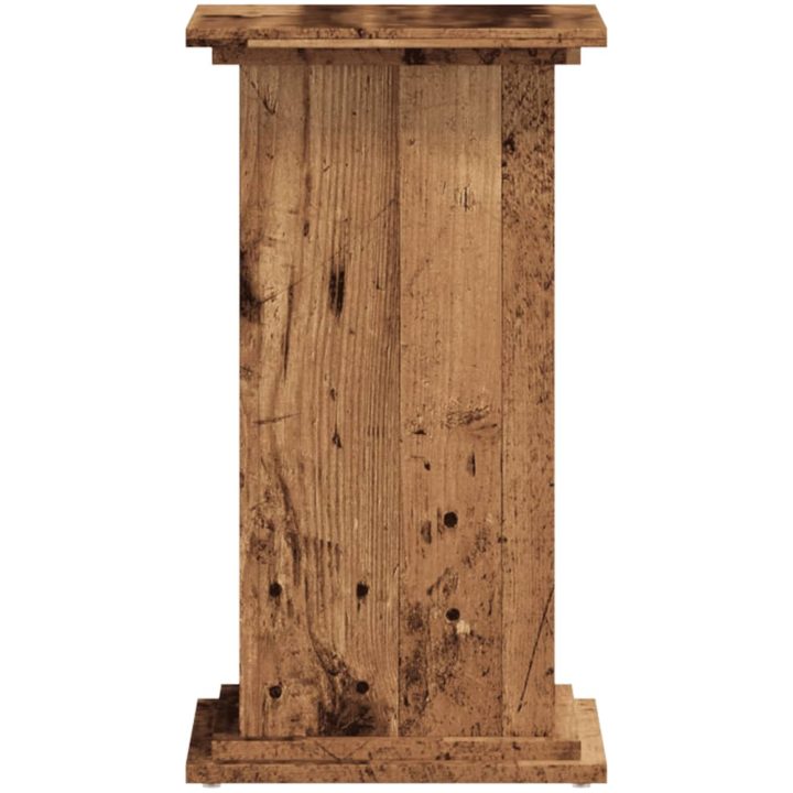 Växtställ åldrat trä konstruerat trä vidaXL 33 x 33 x 60 cm – bild 5